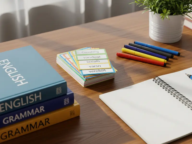 English teaching materials and textbooks at Starfish English classroom in Fujieda